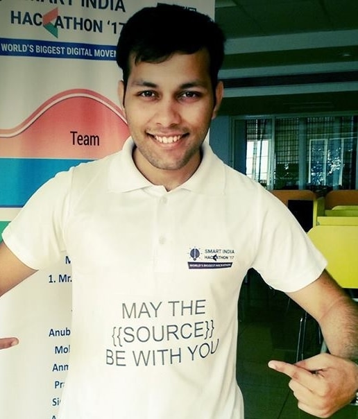 anubhav shrimal smart india hackathon top team