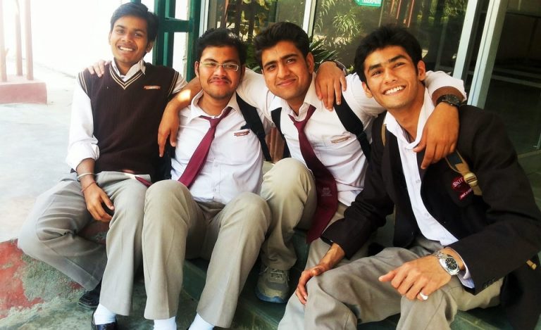 Harsh with Friends at SKIT